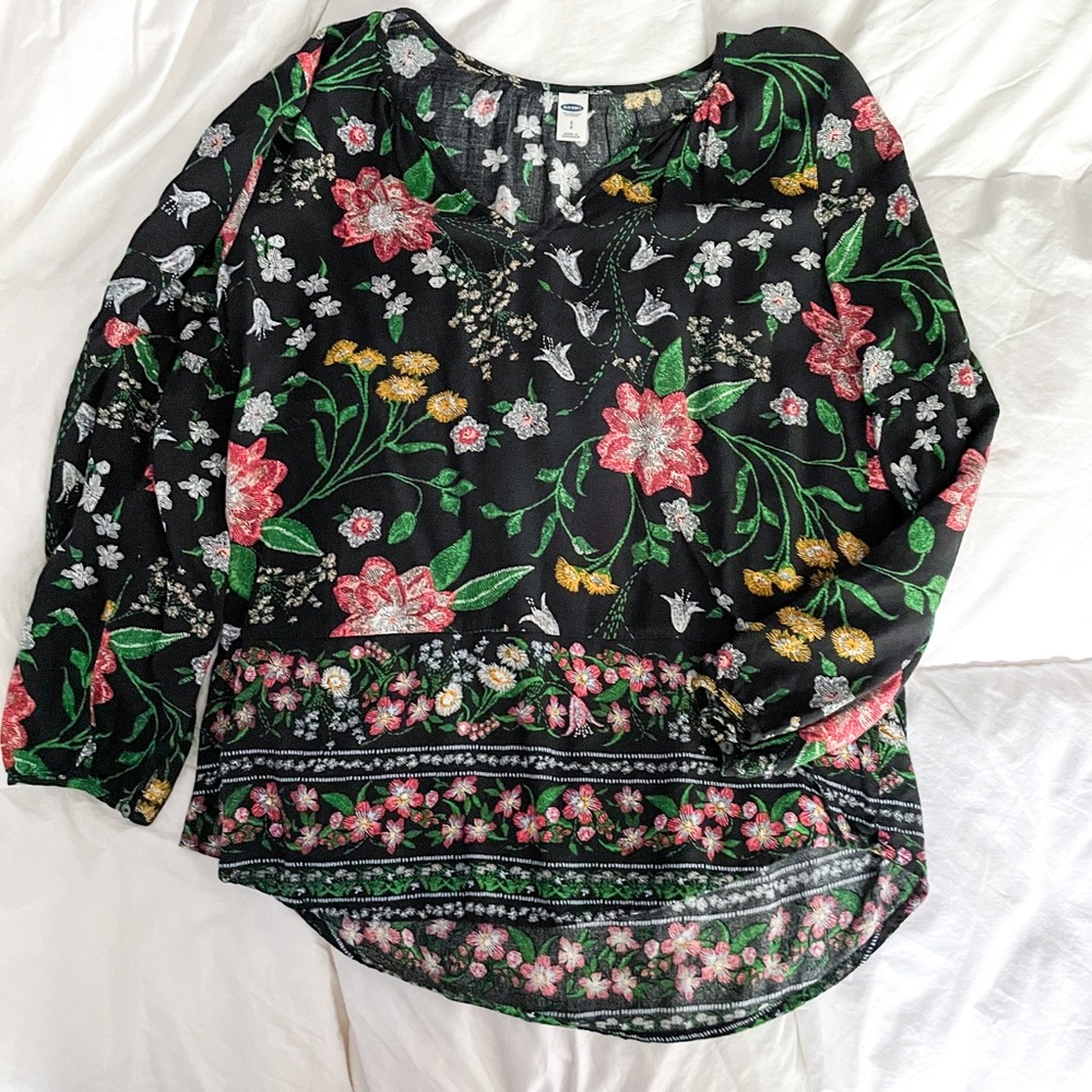 Floral Elegance Blouse